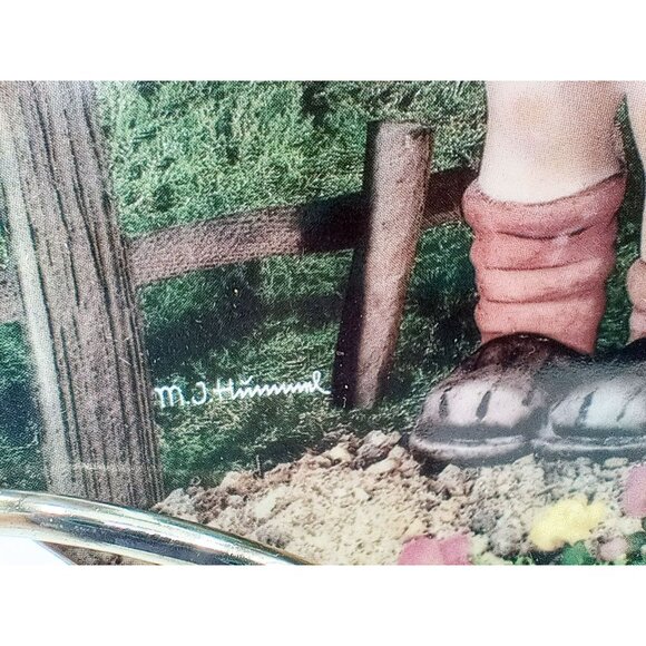 Hummel Country Crossroads Plate Limited Edition Little Companions Danbury Mint - Picture 5 of 12